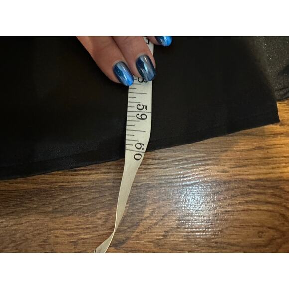 Lulus Women’s Broadway Show High-Low Gown Black Size Medium - Picture 13 of 13